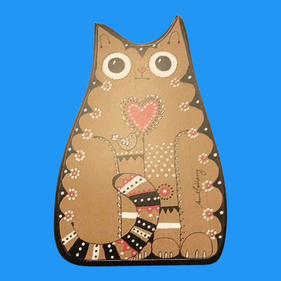 Contour Cut Card Shaped