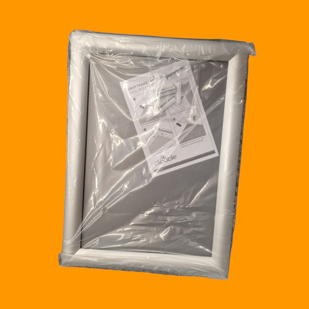 A4 Snap Frames - Silver