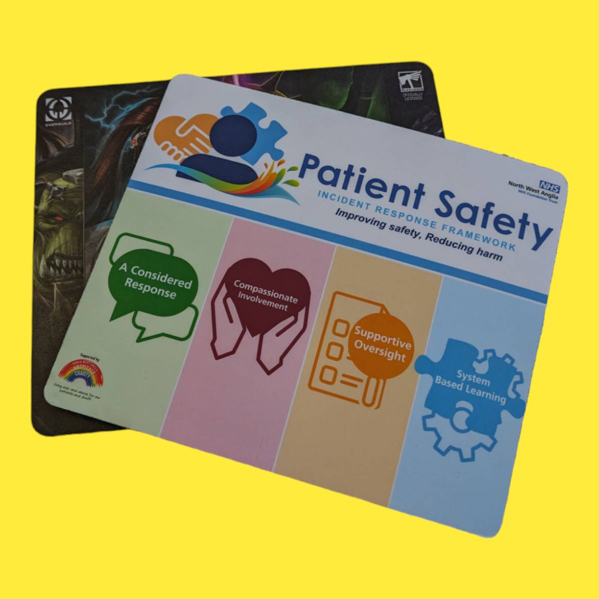 Hard Top Foam Mouse Mat