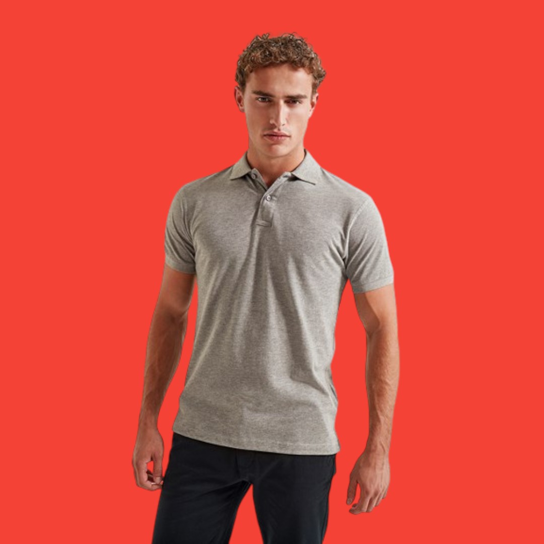 Asquith and Fox Mens Polycotton Blend Polo