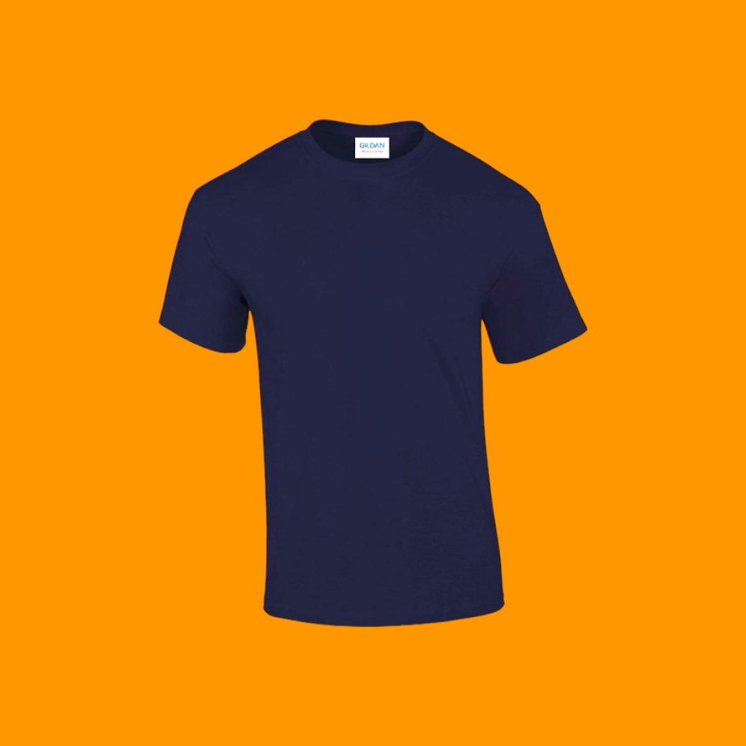 Gildan Heavy Cotton Adult Tee Navy XL