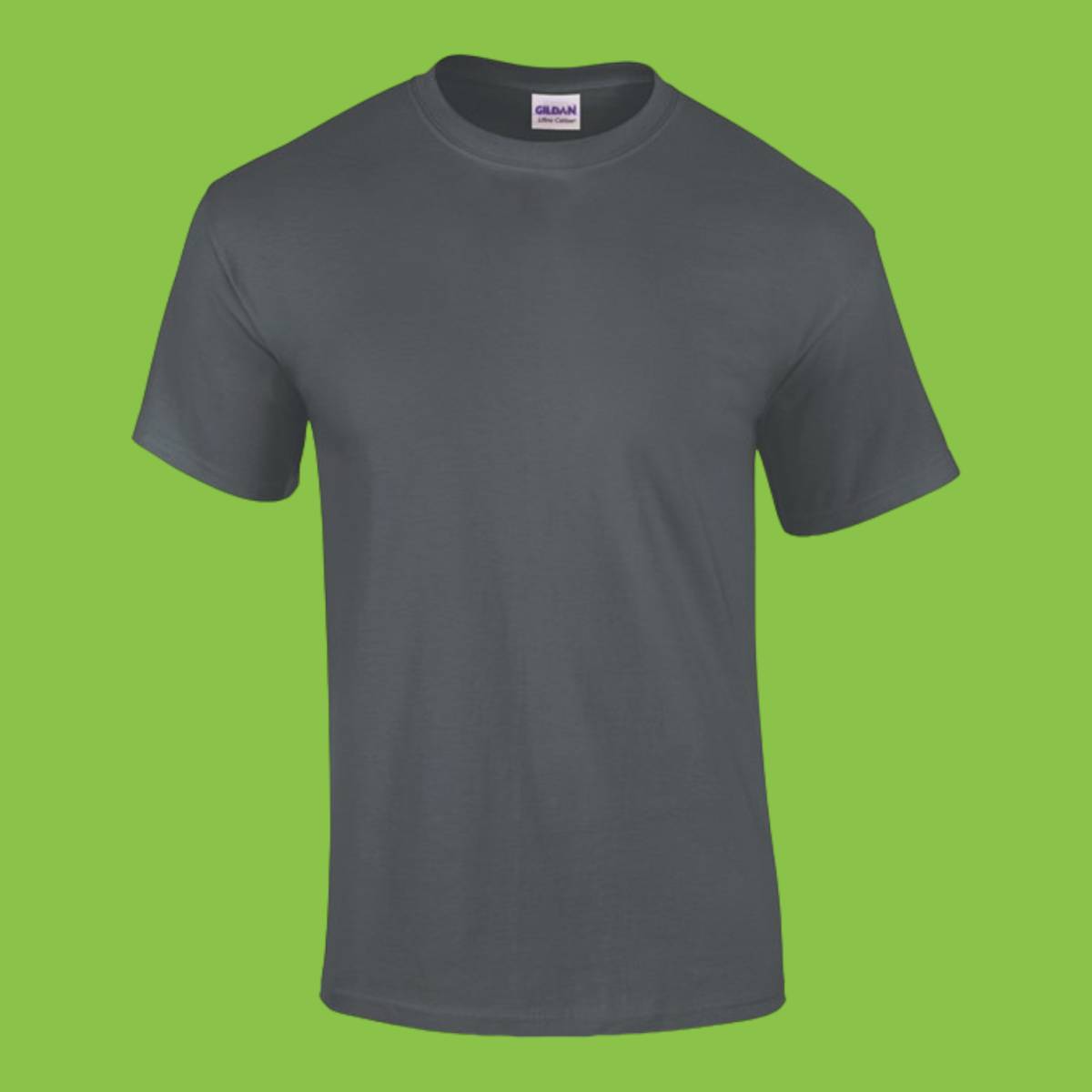 Gildan Heavy Cotton Adult Tee Charcoal Large