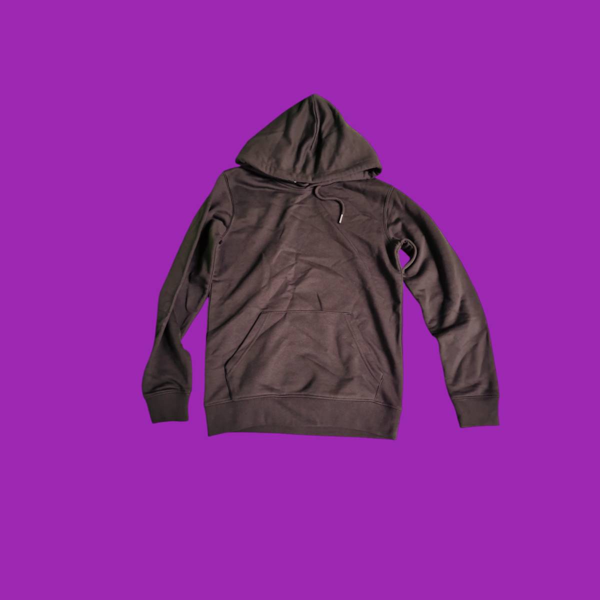 Stanley and Stella Hoodie Sweatshirt Deep Chocolate Small