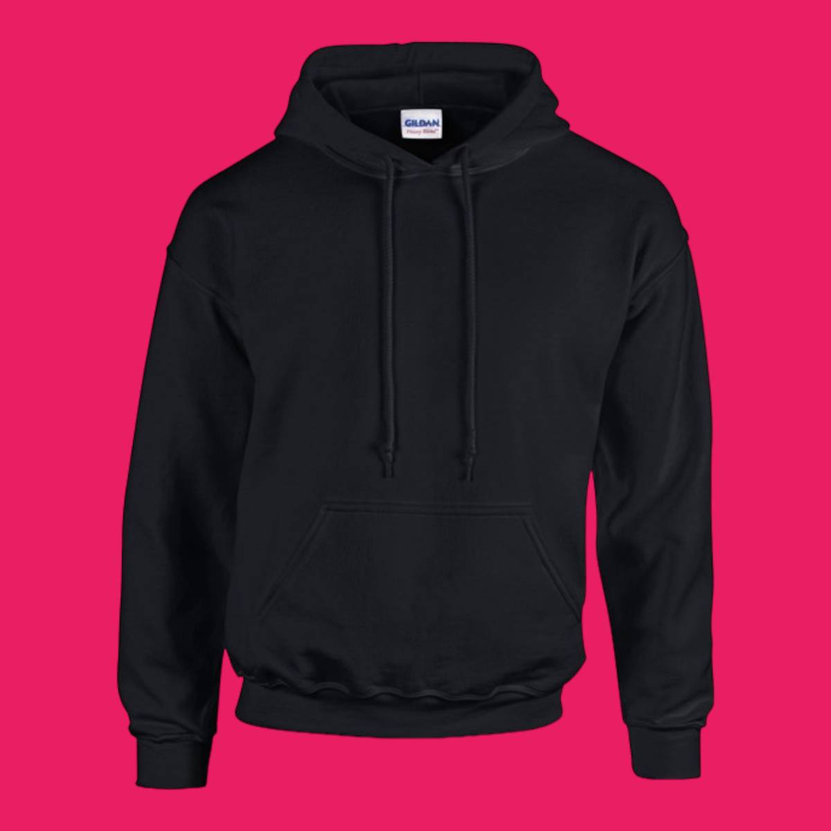 Gildan Heavy Blend Hoodie Black XL