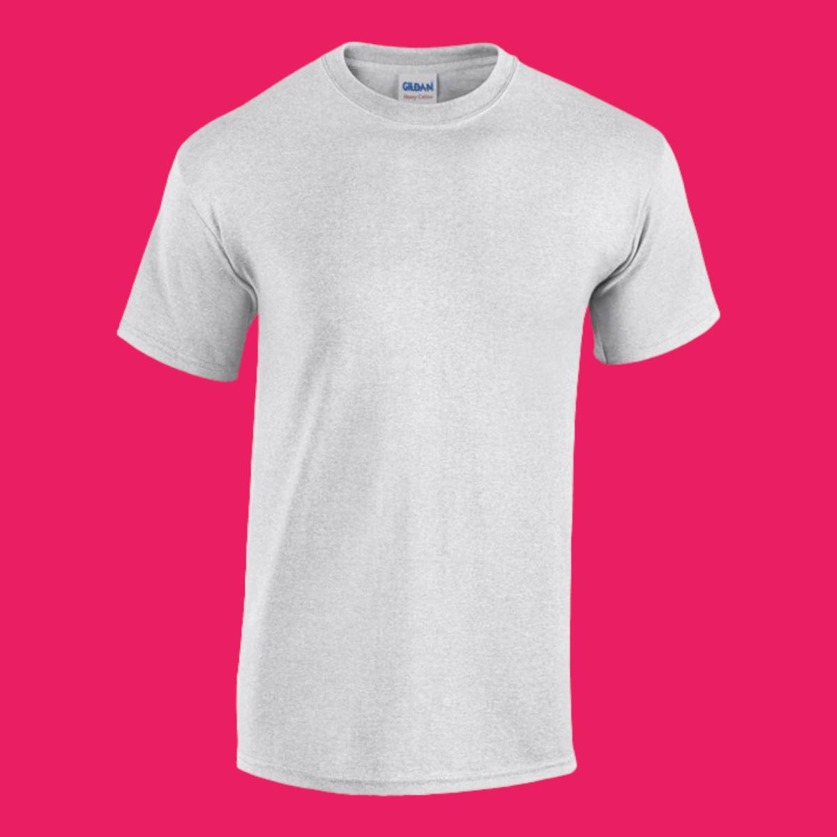 Gildan Heavy Cotton Adult Tee Ash Large