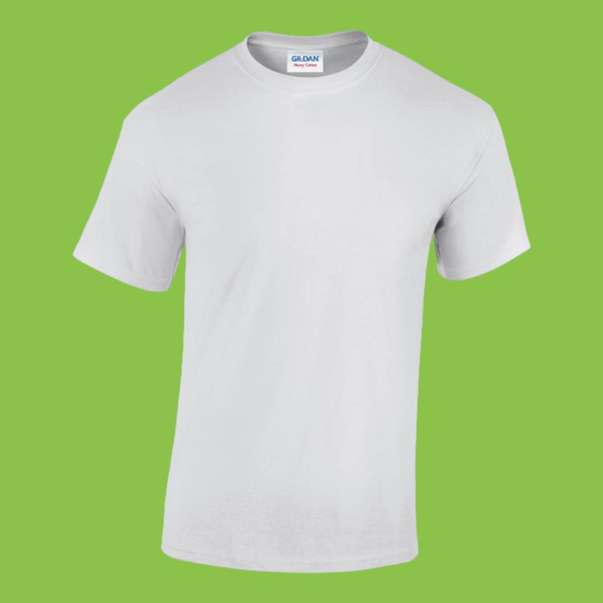 Gildan Heavy Cotton Adult Tee White Small