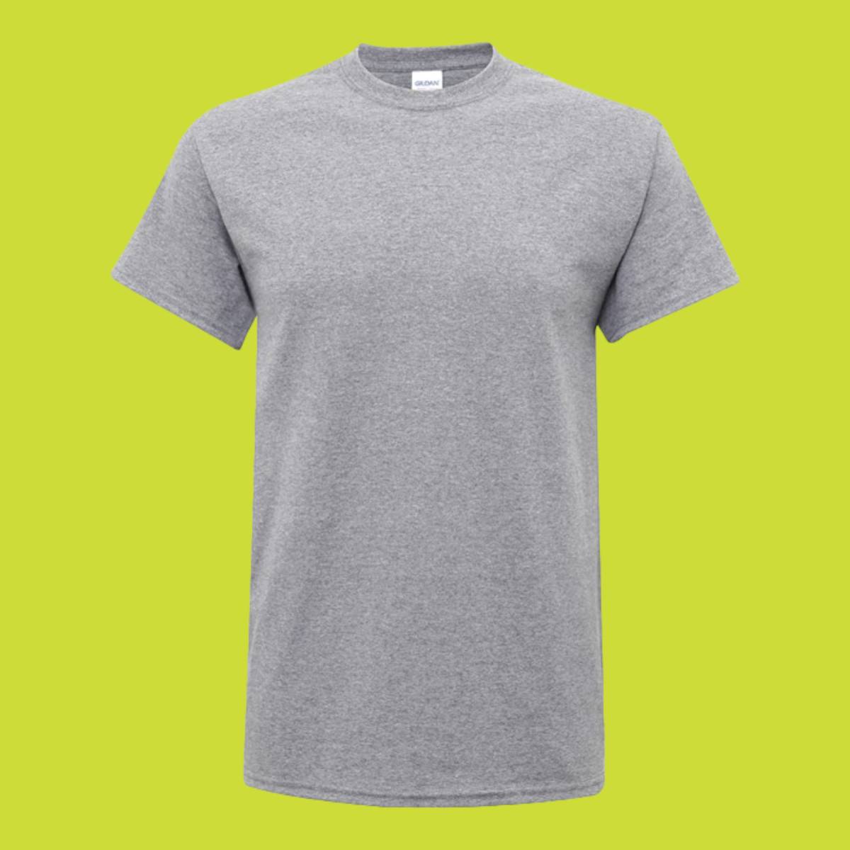 Gildan Heavy Cotton Adult Tee Graphite Heather Large