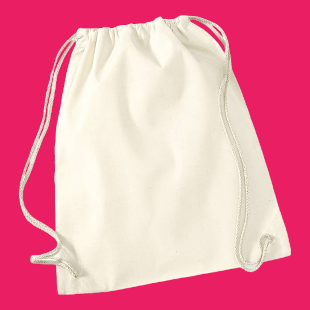 Westford Mill Cotton Gymsacs - Natural
