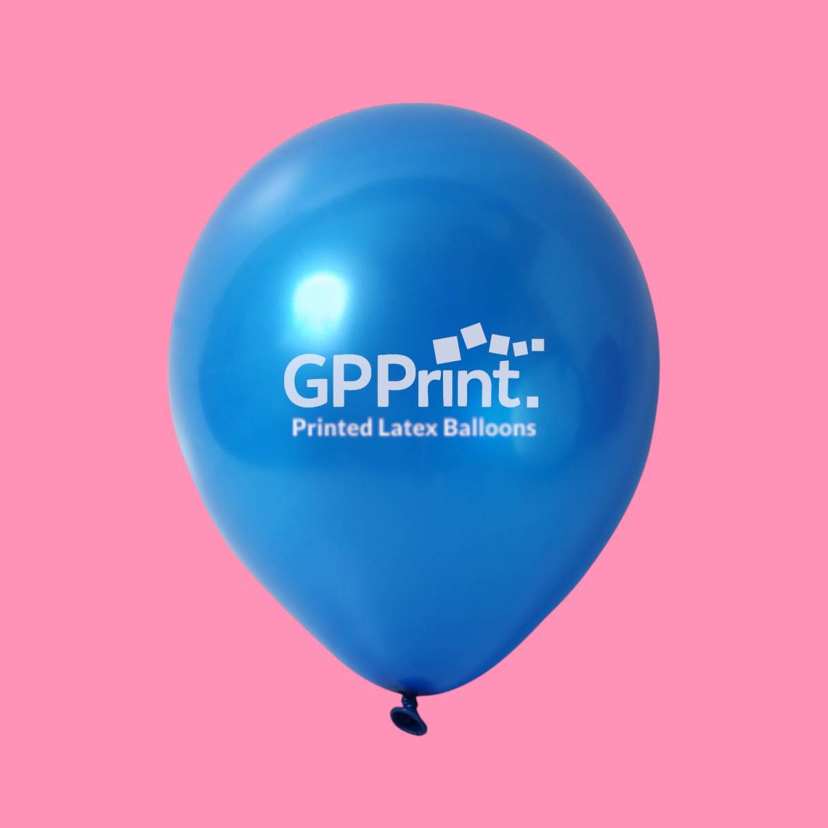 Printed Metallic Balloons One Colour