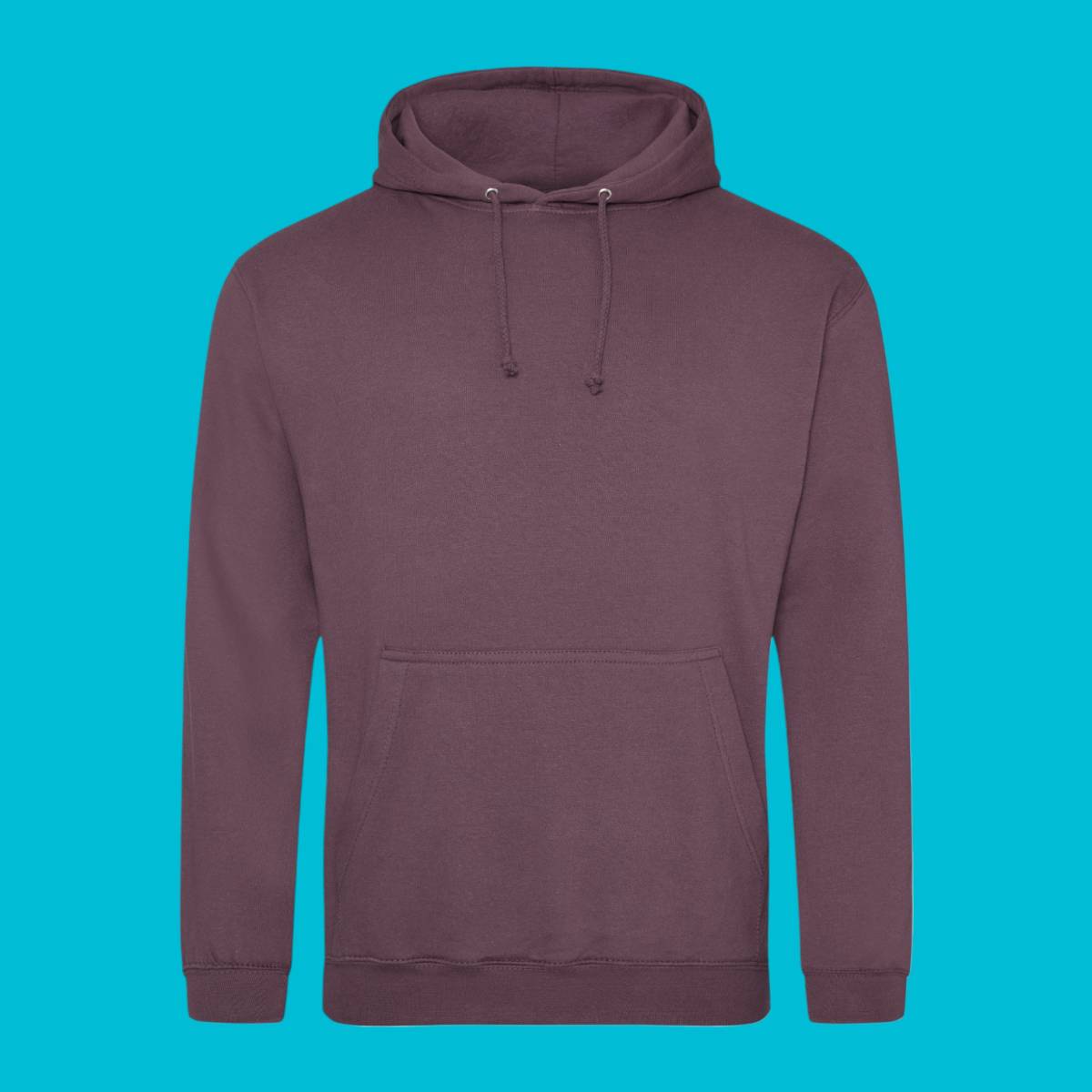 AWDis College Hoodie - Wild Mulberry