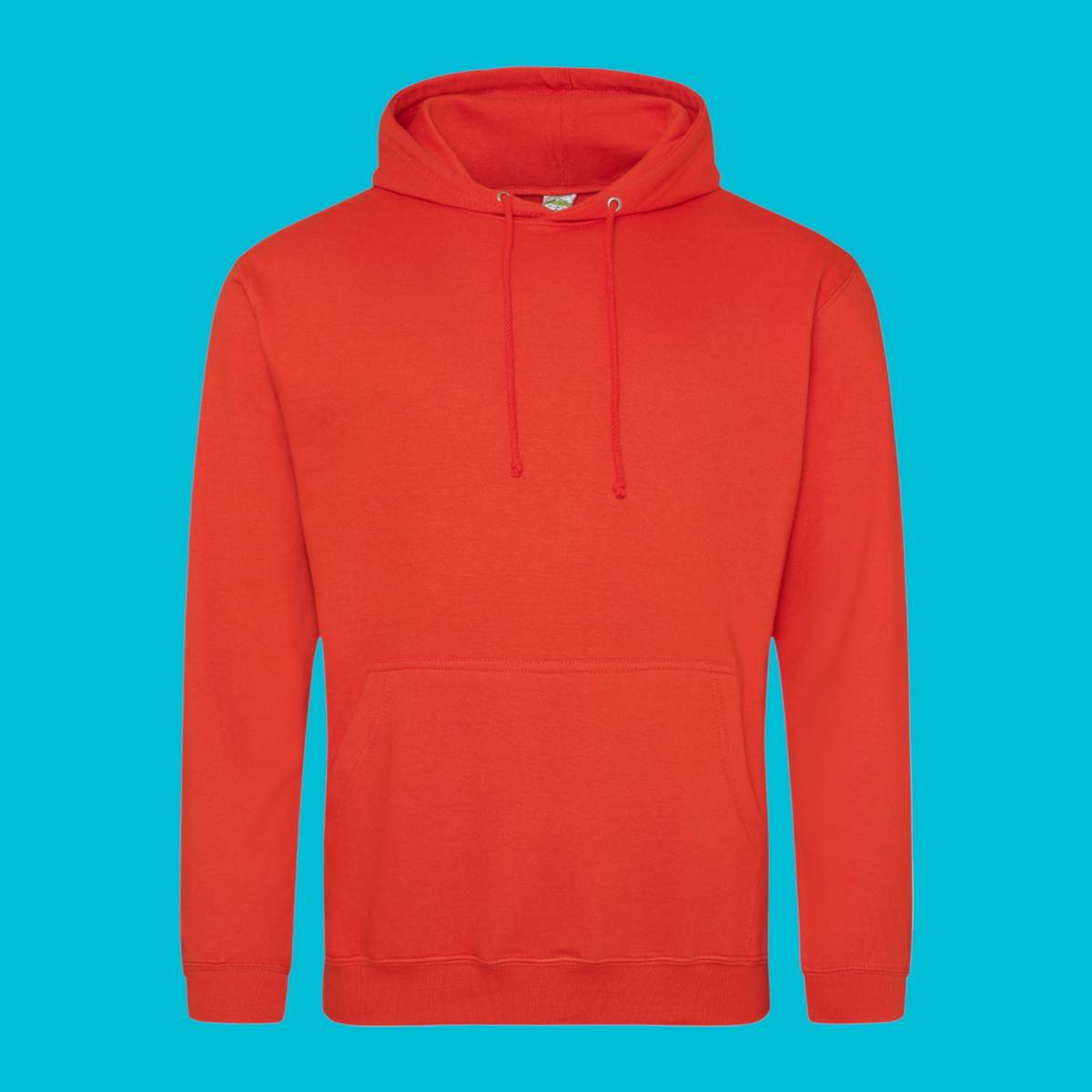 AWDis College Hoodie - Sunset Orange