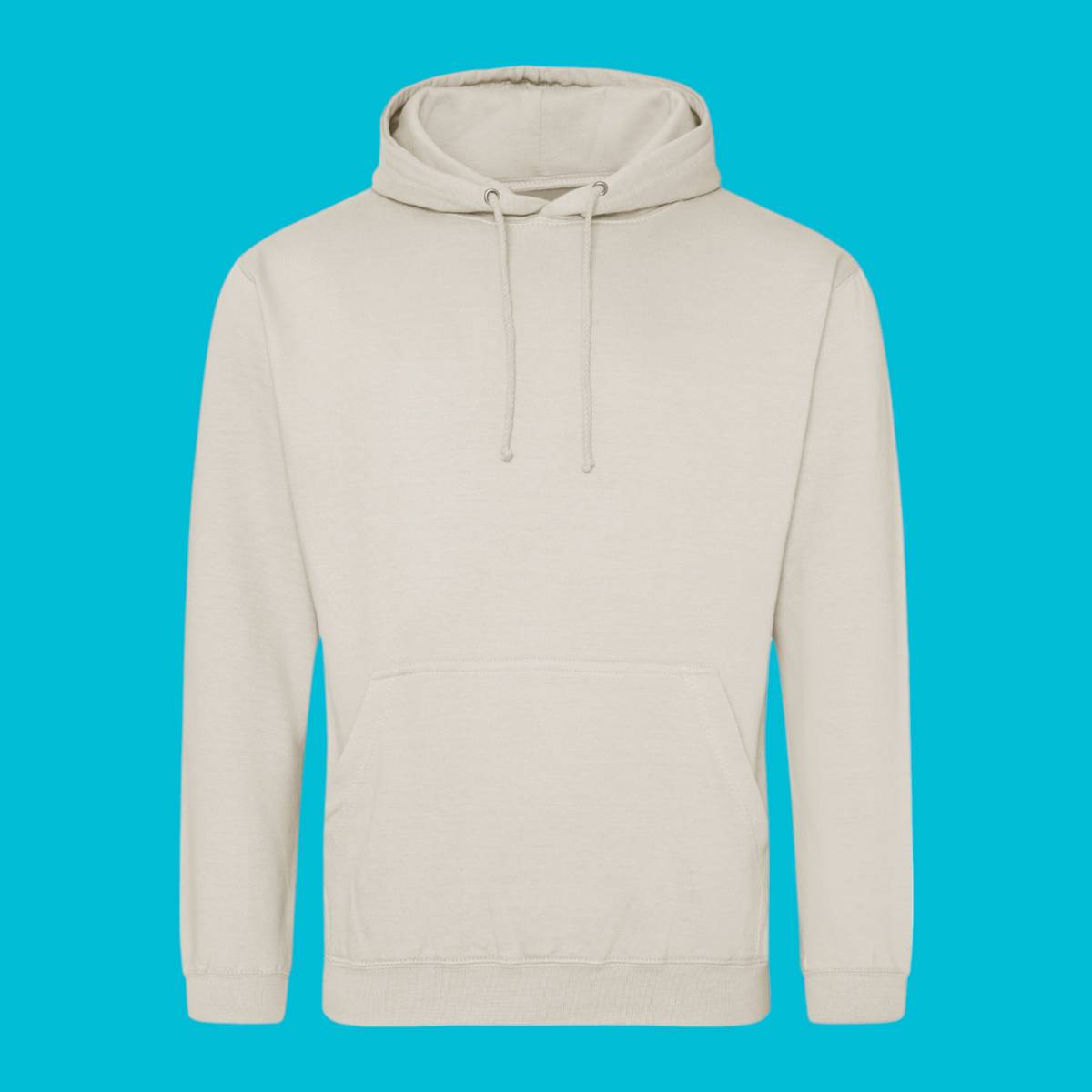 AWDis College Hoodie - Natural Stone