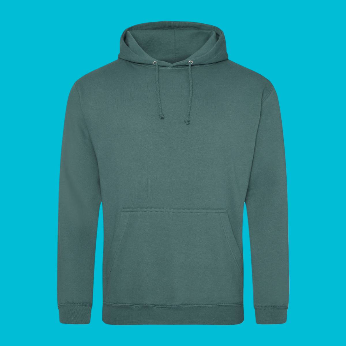 AWDis College Hoodie - Moss Green