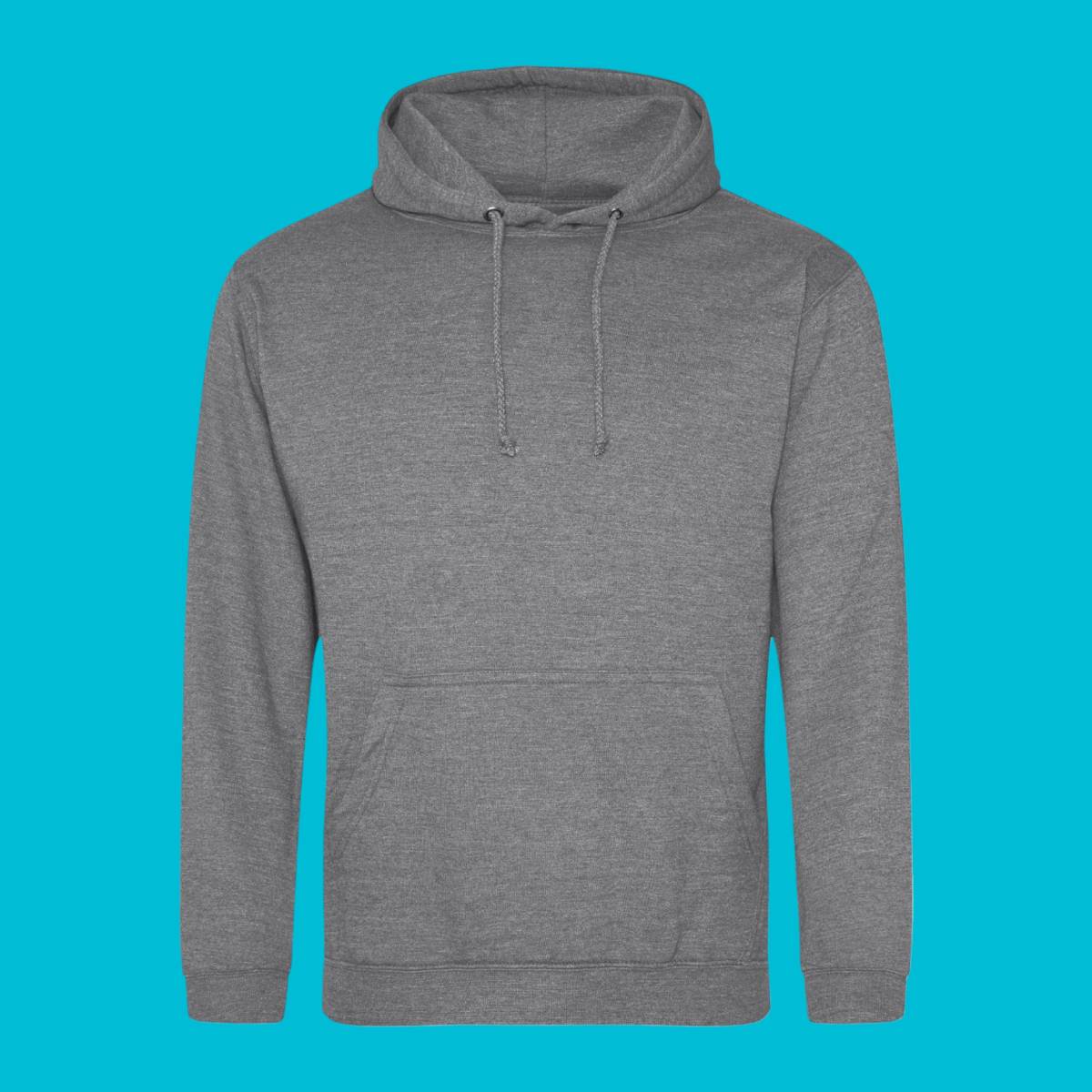 AWDis College Hoodie - Graphite Heather
