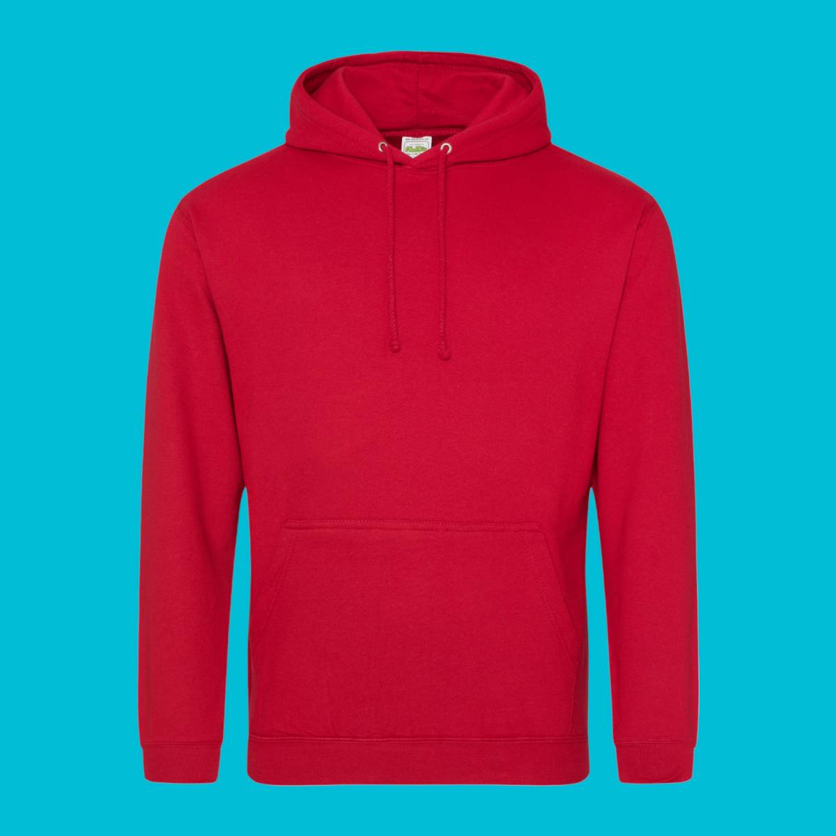 AWDis College Hoodie - Fire Red
