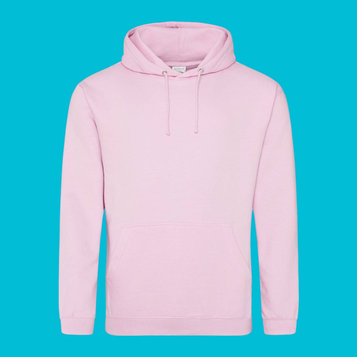 AWDis College Hoodie - Baby Pink