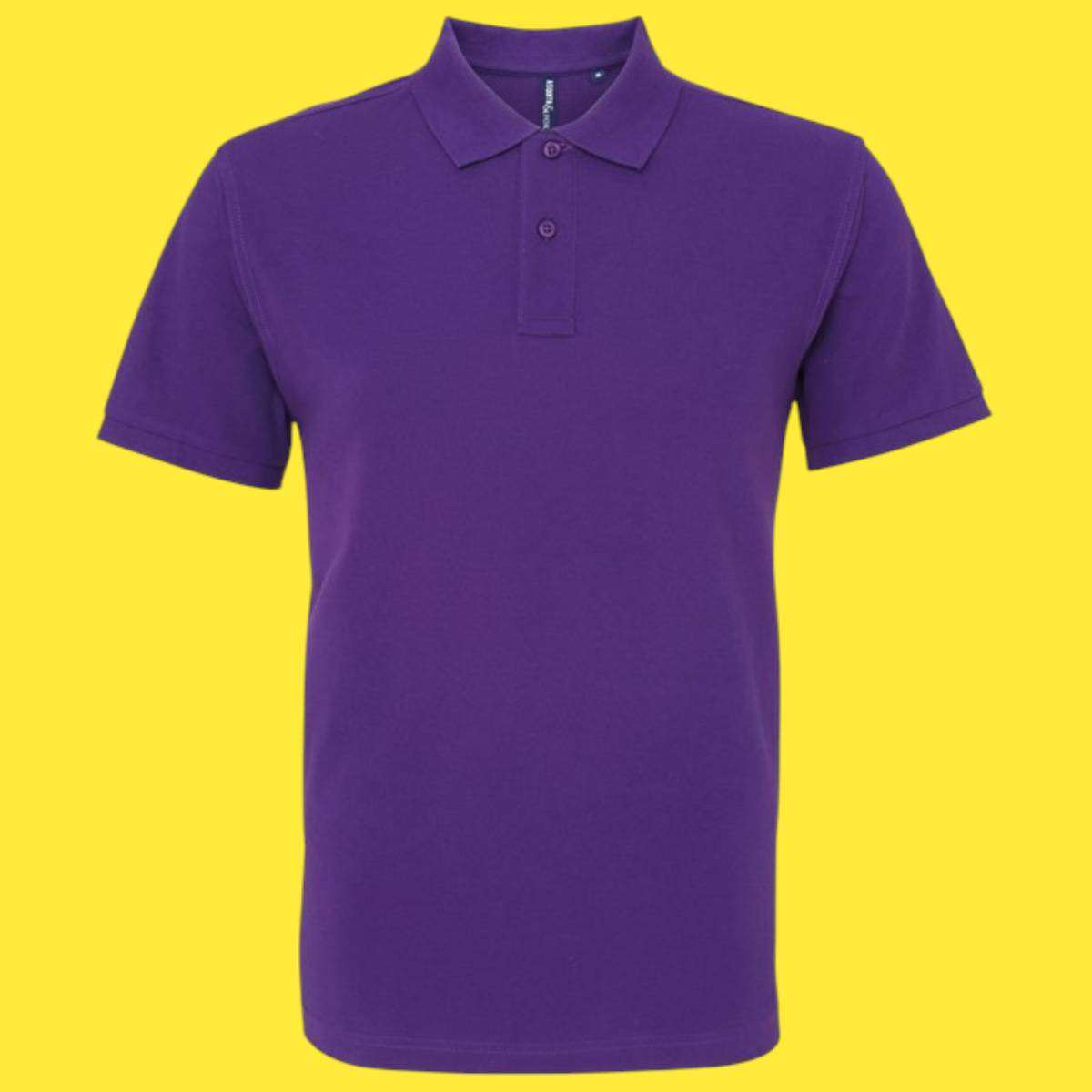Asquith and Fox Mens Polo - Purple