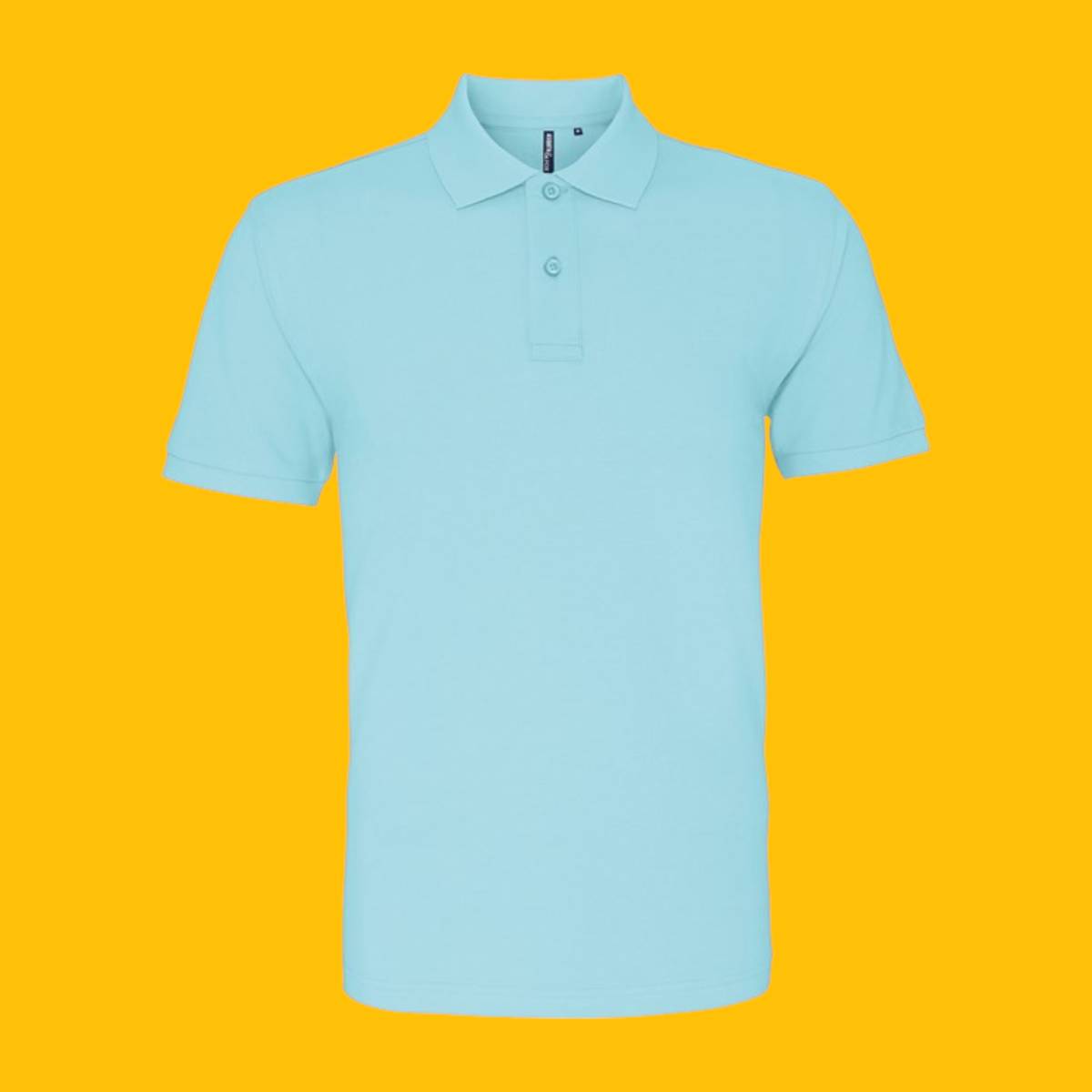 Asquith and Fox Mens Polo - Bright Ocean