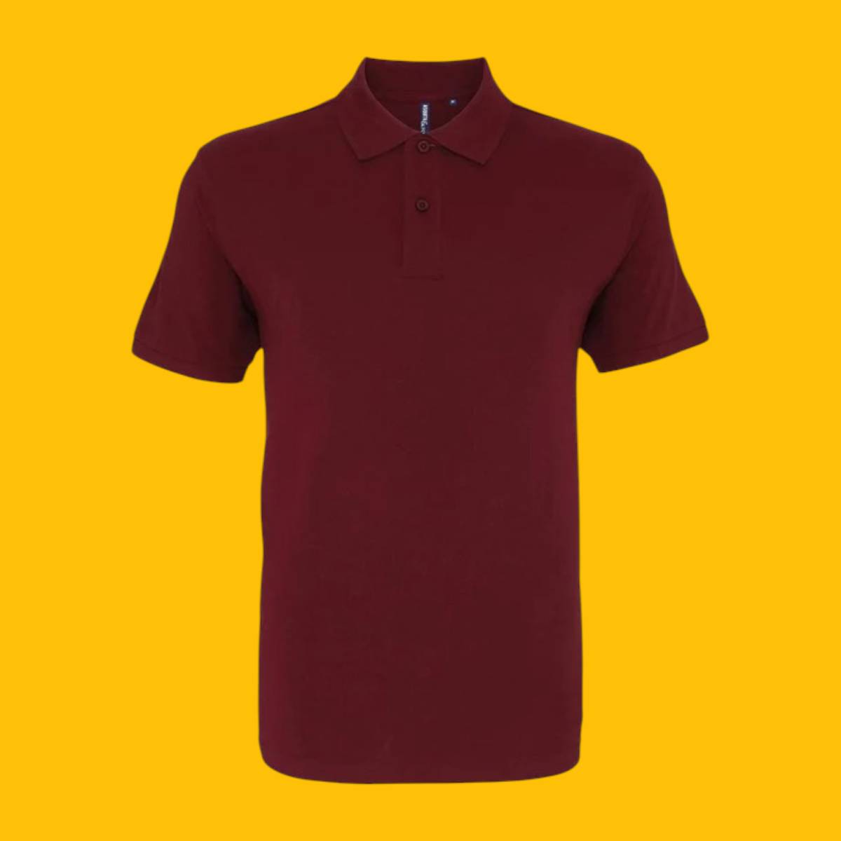 Asquith and Fox Mens Polo - Burgandy