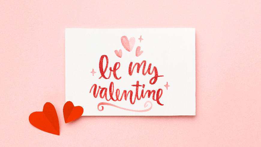 Bespoke cards for your Valentine offer a truly personal touch