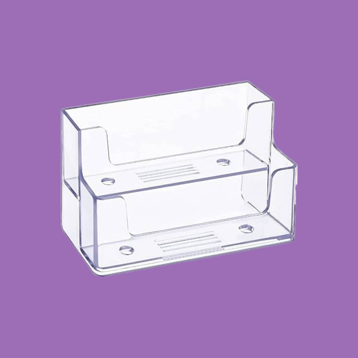 Two Tier Business Card Holders