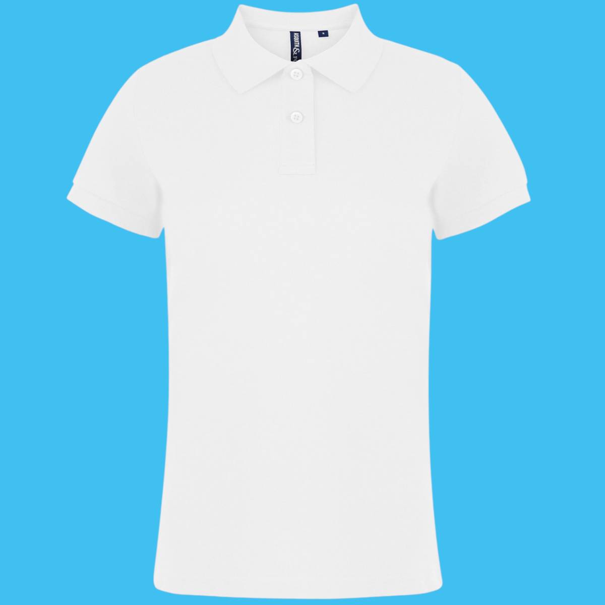A white polo top