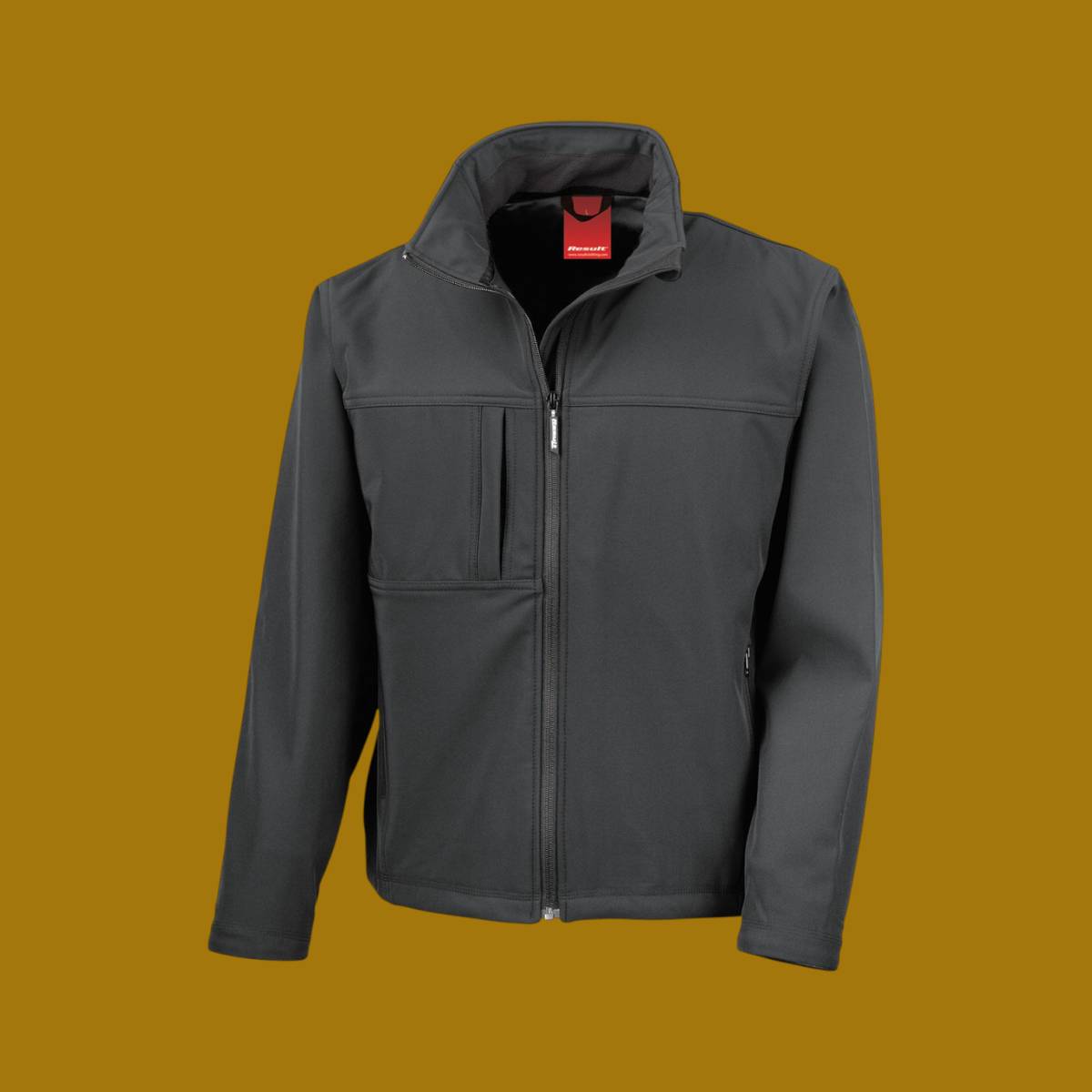 Result Classic Softshell Jacket - Black