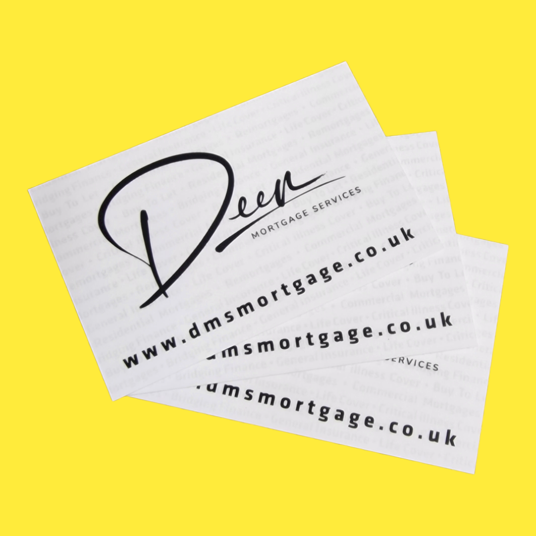 Your print materials should all follow the same branding rules