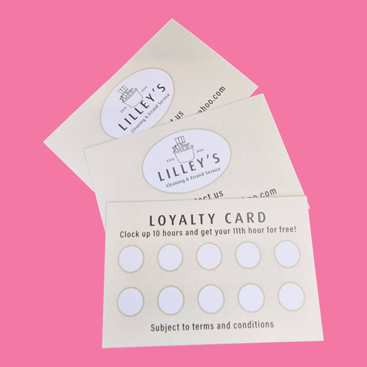 Give a little something back to your clients to reward their loyalty to you