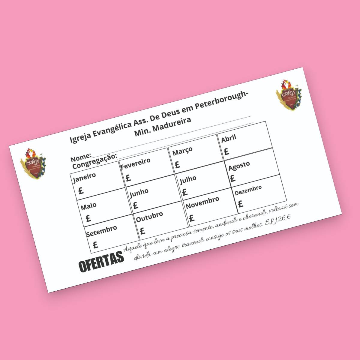 DL Envelopes Printed