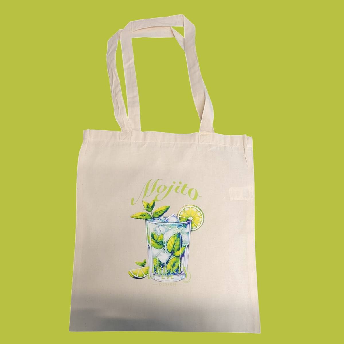 Bag For Life Long Handles Natural - Light Transfer Printed
