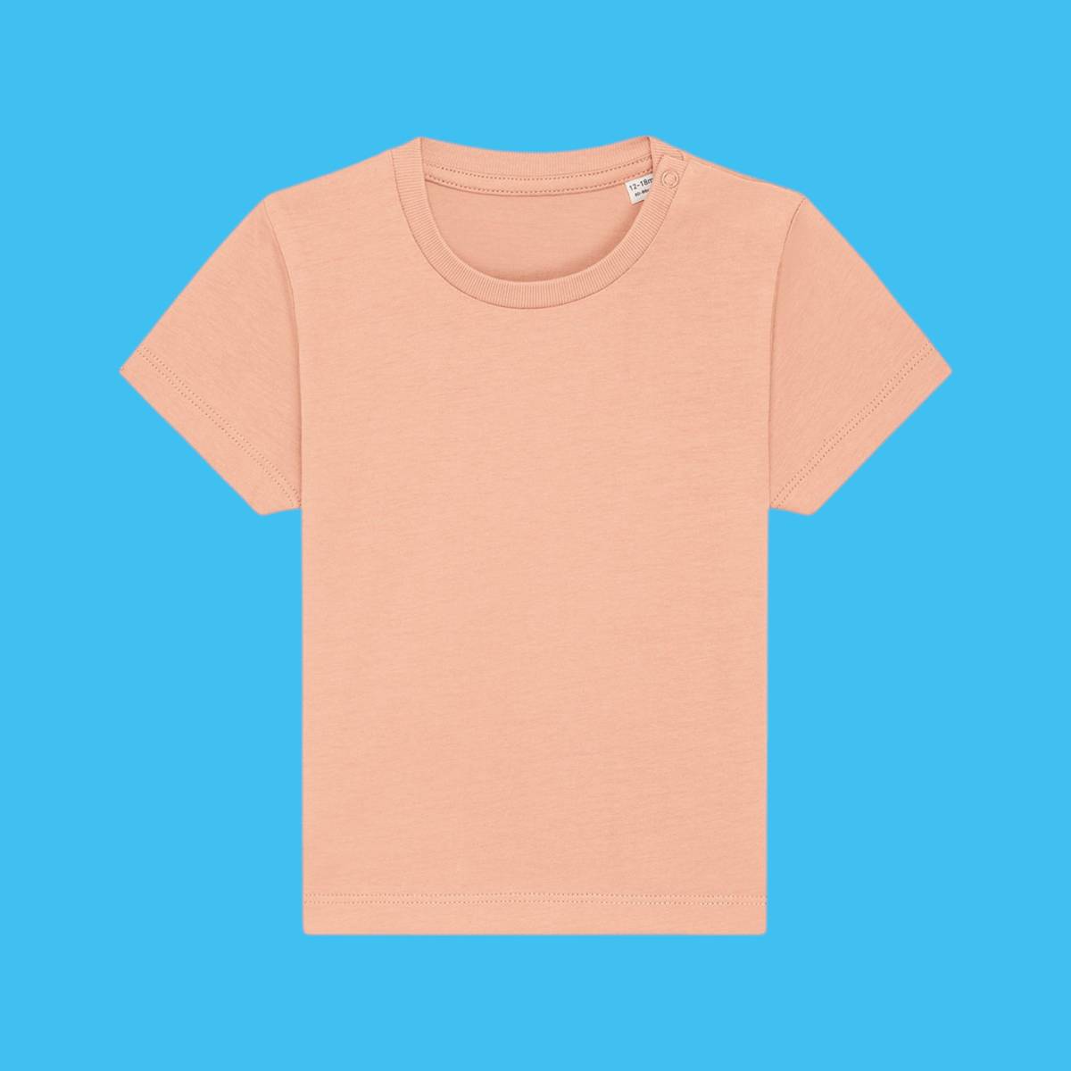 Stanley and Stella Baby Creator Iconic Babies Tee - Fraiche Peche